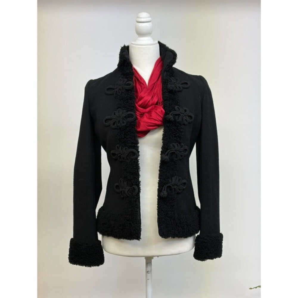 Ralph Lauren Black Wool Jacket